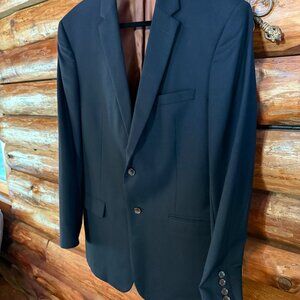 Mens Wool Navy Sportcoat